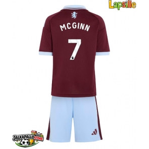 Aston Villa John McGinn #7 Kotipaita Lapsille 2026-27 Lyhythihainen (+ shortsit)